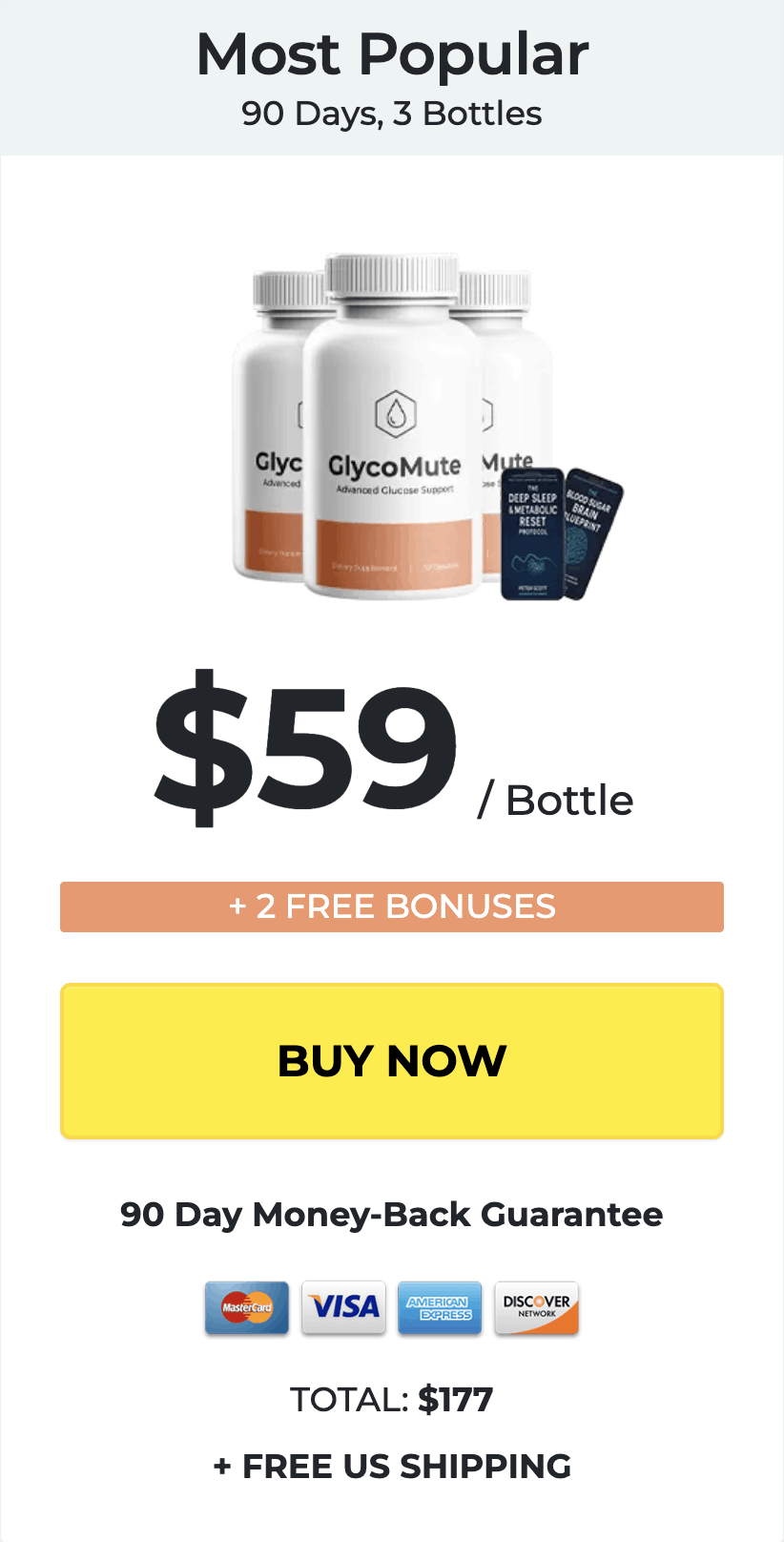 GlycoMute -price-of-3-bottles